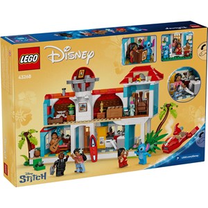 Lego disney - maison plage lilo & stitch - 43268