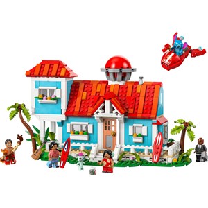 Lego disney - maison plage lilo & stitch - 43268