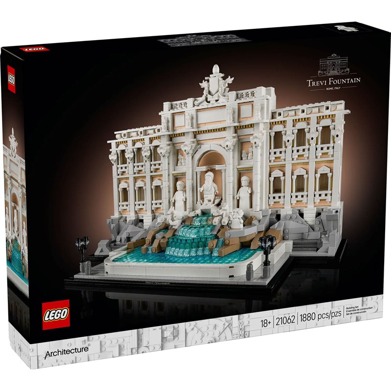 Lego arch - fontaine de trevi - 21062