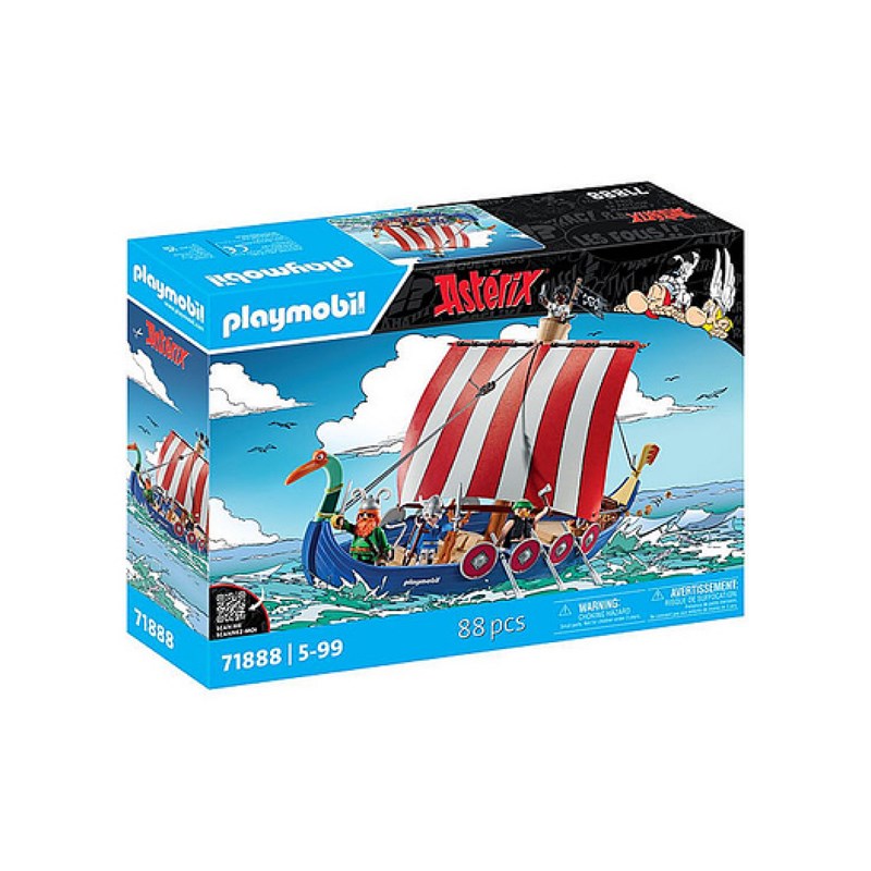 Asterix bateau des pirates 4 personnages