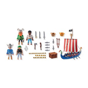 Asterix bateau des pirates 4 personnages