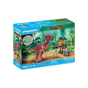 Stygimoloch avec chercheur