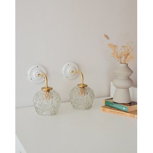Suzette, la paire d'appliques n°60