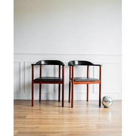 Fauteuil scandinave en bois n°215