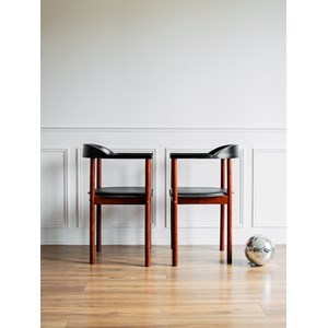 Fauteuil scandinave en bois n°215