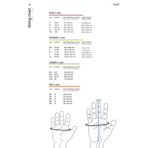 Gants de ski mats pour hommes gants