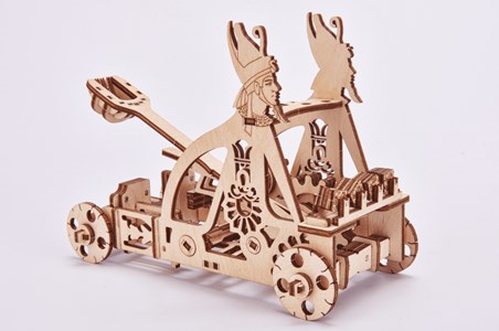 Catapulte en bois à assembler