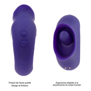 Sextoy clitoridien - vibromasseur violet