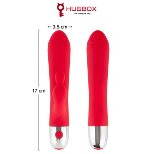 Vibromasseur rabbit - sextoy - rouge