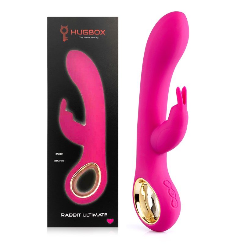 Vibromasseur rabbit - sextoy - rose