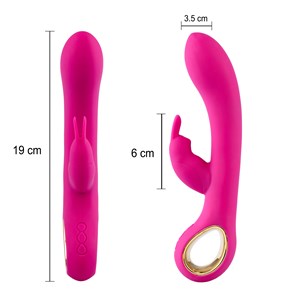 Vibromasseur rabbit - sextoy - rose