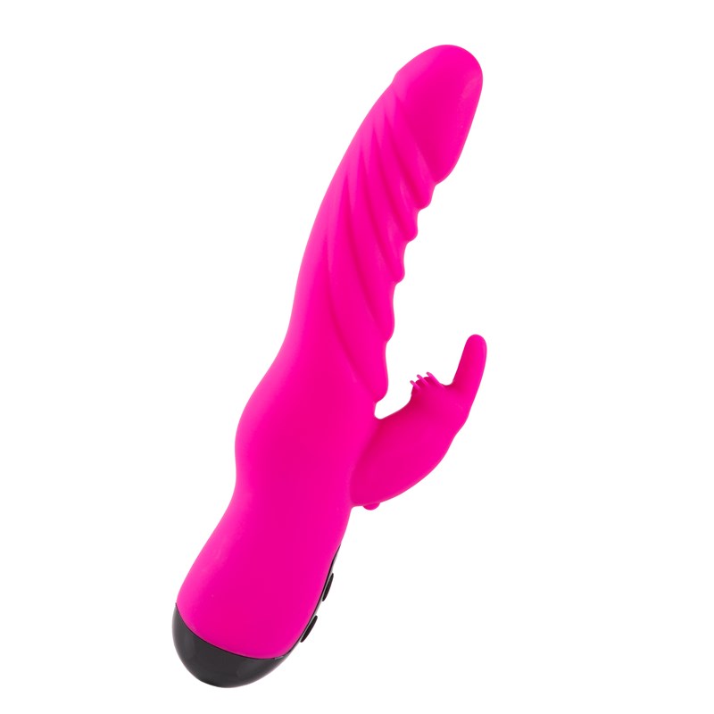 Vibromasseur rabbit - sextoy - rose