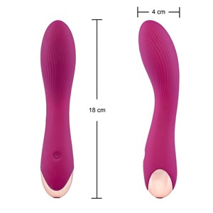 Vibromasseur point g - sextoy - violet