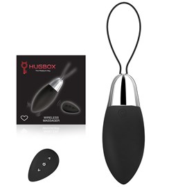 Œuf vibrant télécommandé - sextoy - noir