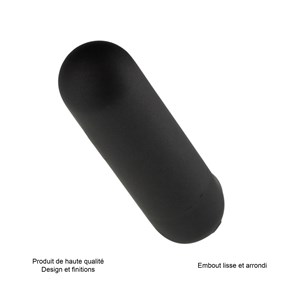 Œuf vibrant télécommandé - sextoy - noir