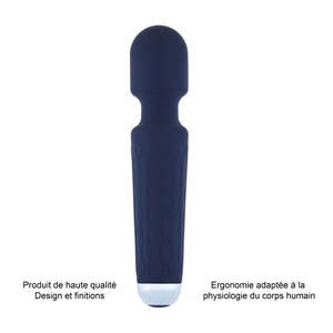 Vibromasseur wand - sextoy - noir