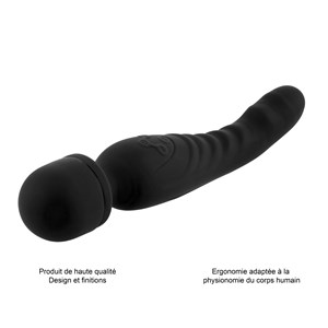 Vibromasseur wand - sextoy - noir