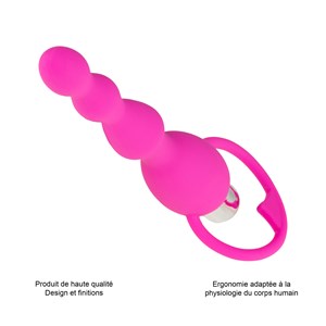 Vibromasseur anal - sextoy - rose
