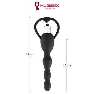 Vibromasseur anal - sextoy - noir