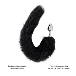 Plug anal - sextoy - noir