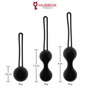 Boules de geisha - sextoy - noir