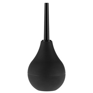 Poire de lavement - noir - anal - sextoy
