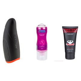 Coffret sextoy pack homme masturbateur