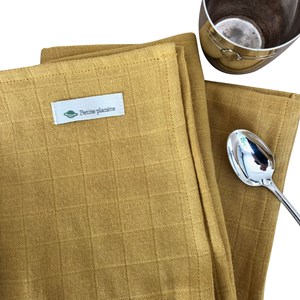 Grande serviette jaune vermeer