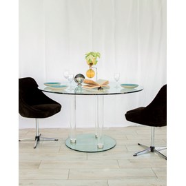 Karla, la table à manger en verre n°1106