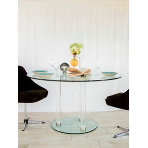 Karla, la table à manger en verre n°1106
