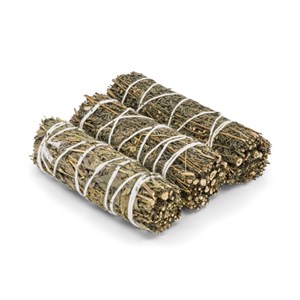 Lot de 3 bâtons de sauge noire 100mm - fumigation enveloppante - bivea