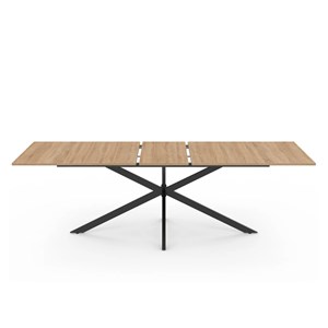 Bria table extensible 8-10 personnes effet bois 235cm