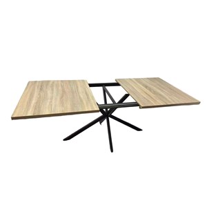 Inga table extensible 8 personnes effet bois 200cm