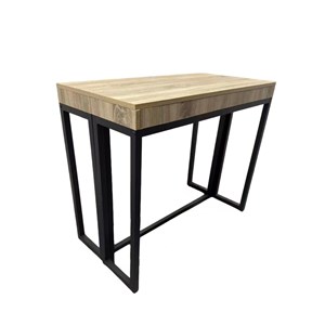 Vella table console extensible 8-10 personnes effet bois 235cm