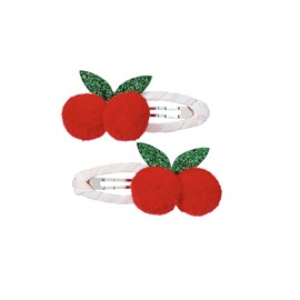 Pinces a cheveux cerise rosy berry