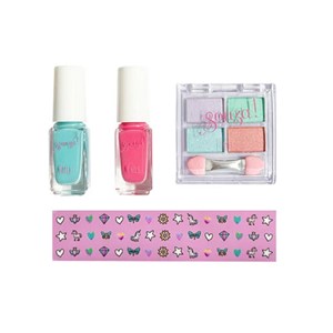 Set de maquillage yeux et ongles licorne