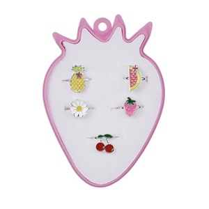 Boite cadeau bagues fruits - souza