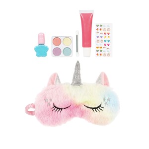 Set licorne maquillage et masque de nuit