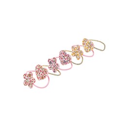 Elastiques a cheveux jaelynn fleurs