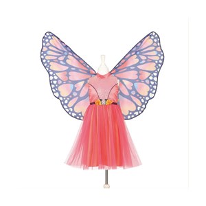 Robe papillon et ailes papillon 8-10 ans