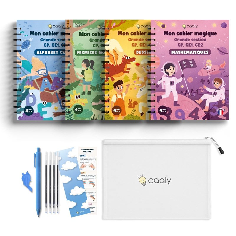 Les cahiers magiques de caaly - droitier