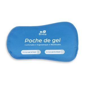 Poches de gel ergonomique bain dérivatif grand format - 1 unité