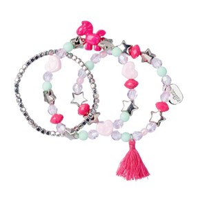 Set de 3 bracelets lois cheval