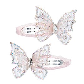 Pinces a cheveux joy papillon paillete