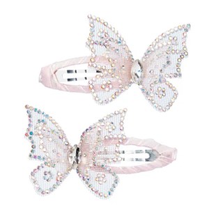 Pinces a cheveux joy papillon paillete