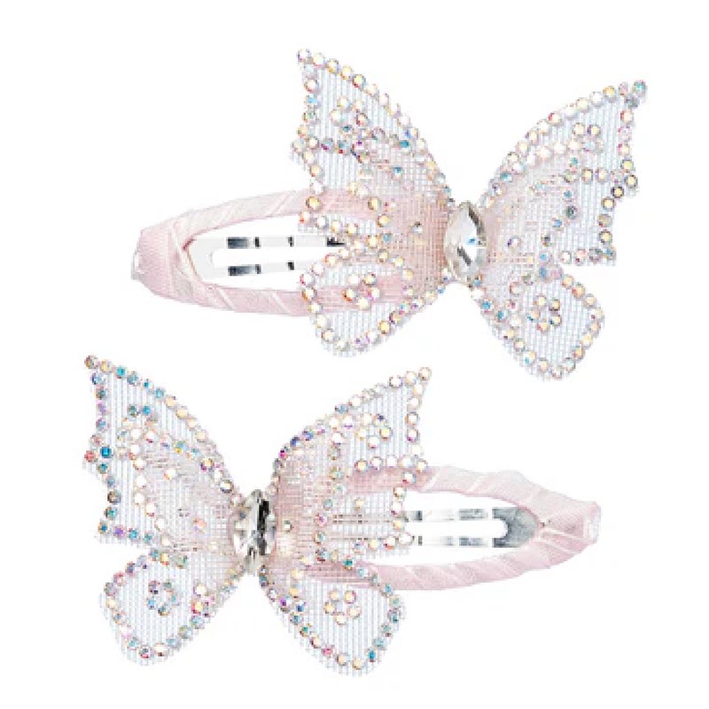 Pinces a cheveux joy papillon paillete