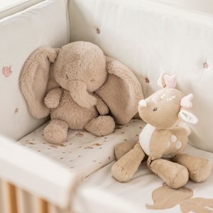 Peluche fanfan l'éléphant sable (28 cm)