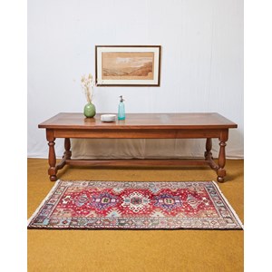 Grande table de monastère en noyer n°644