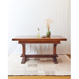 Table de monastère en noyer n°643