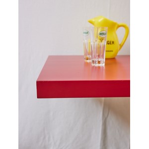 Table à manger bistro rouge n°94